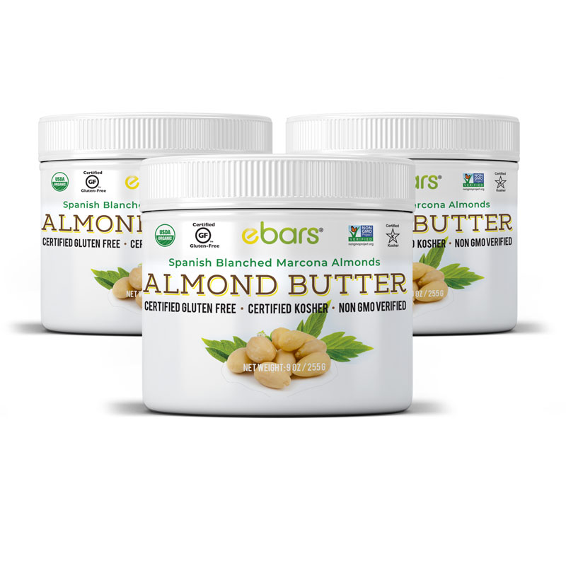Almond Butter - 3 Jars
