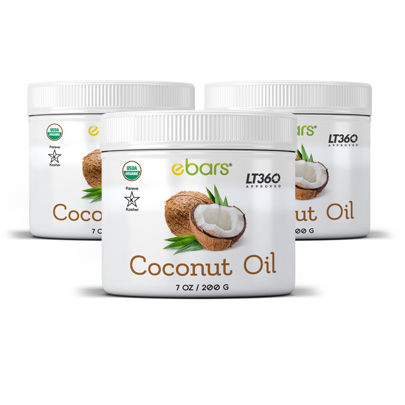 Coconut Oil - 3 Jars Auto Delivery